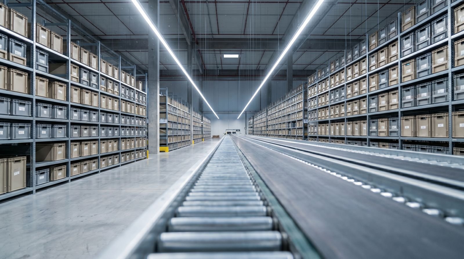 Warehouse background